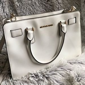 Michael Kors White Purse